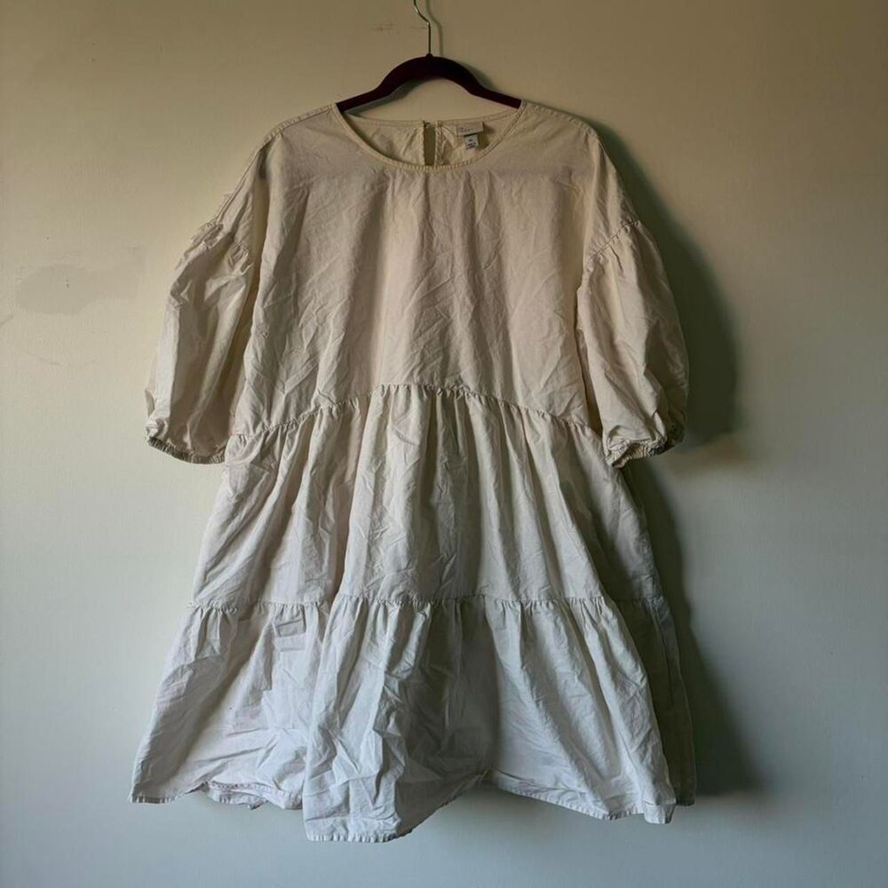 Target Women's White and Cream Dress